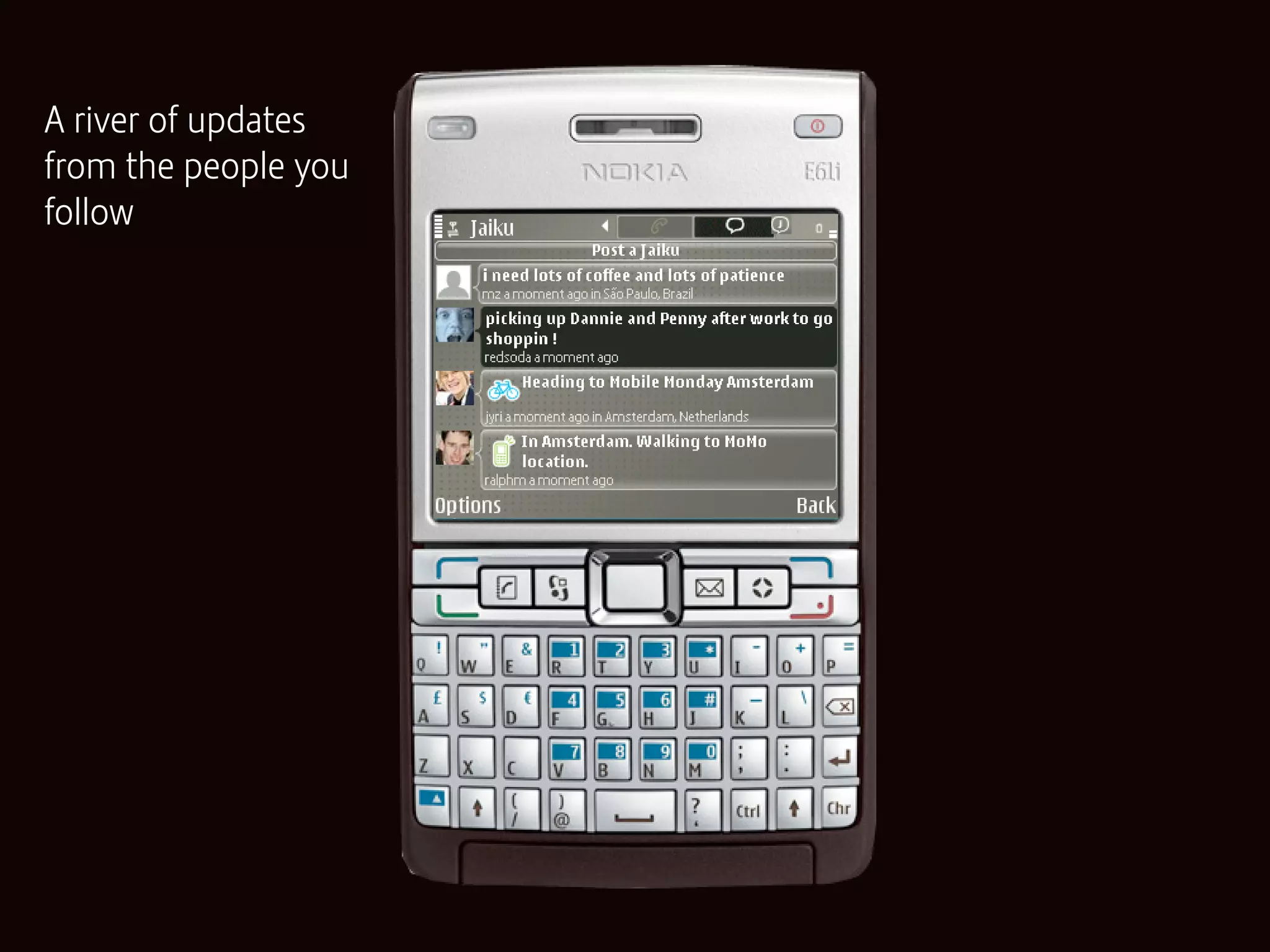 Microblogging: Tiny social objects. On the future of participatory media