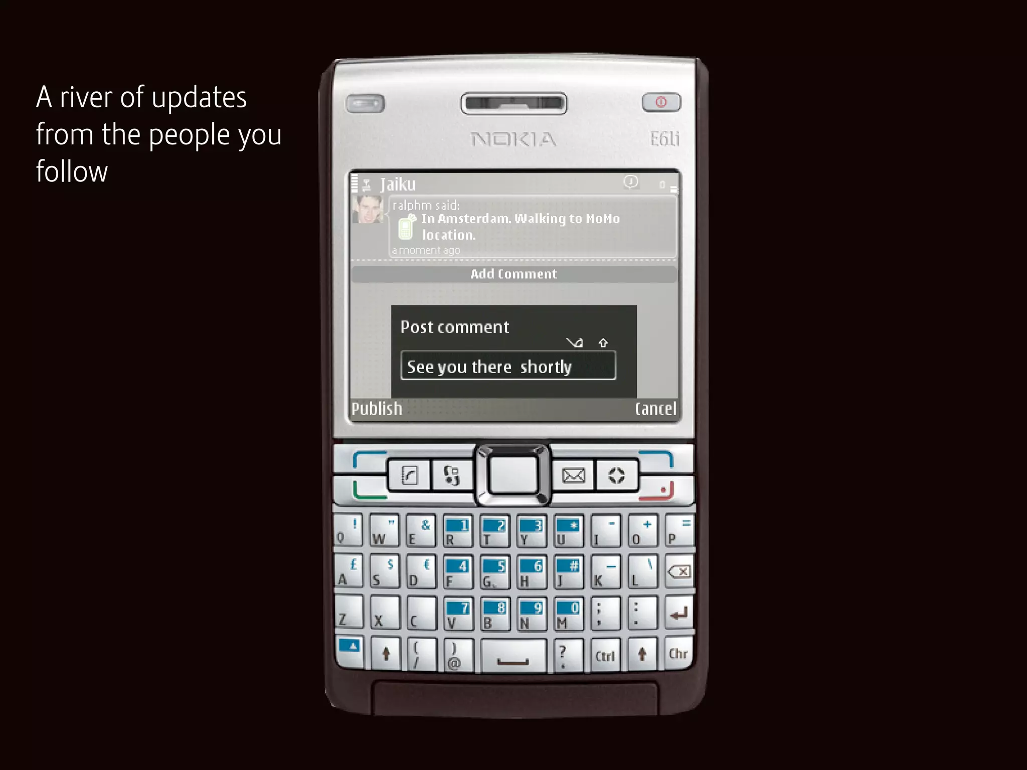 Microblogging: Tiny social objects. On the future of participatory media