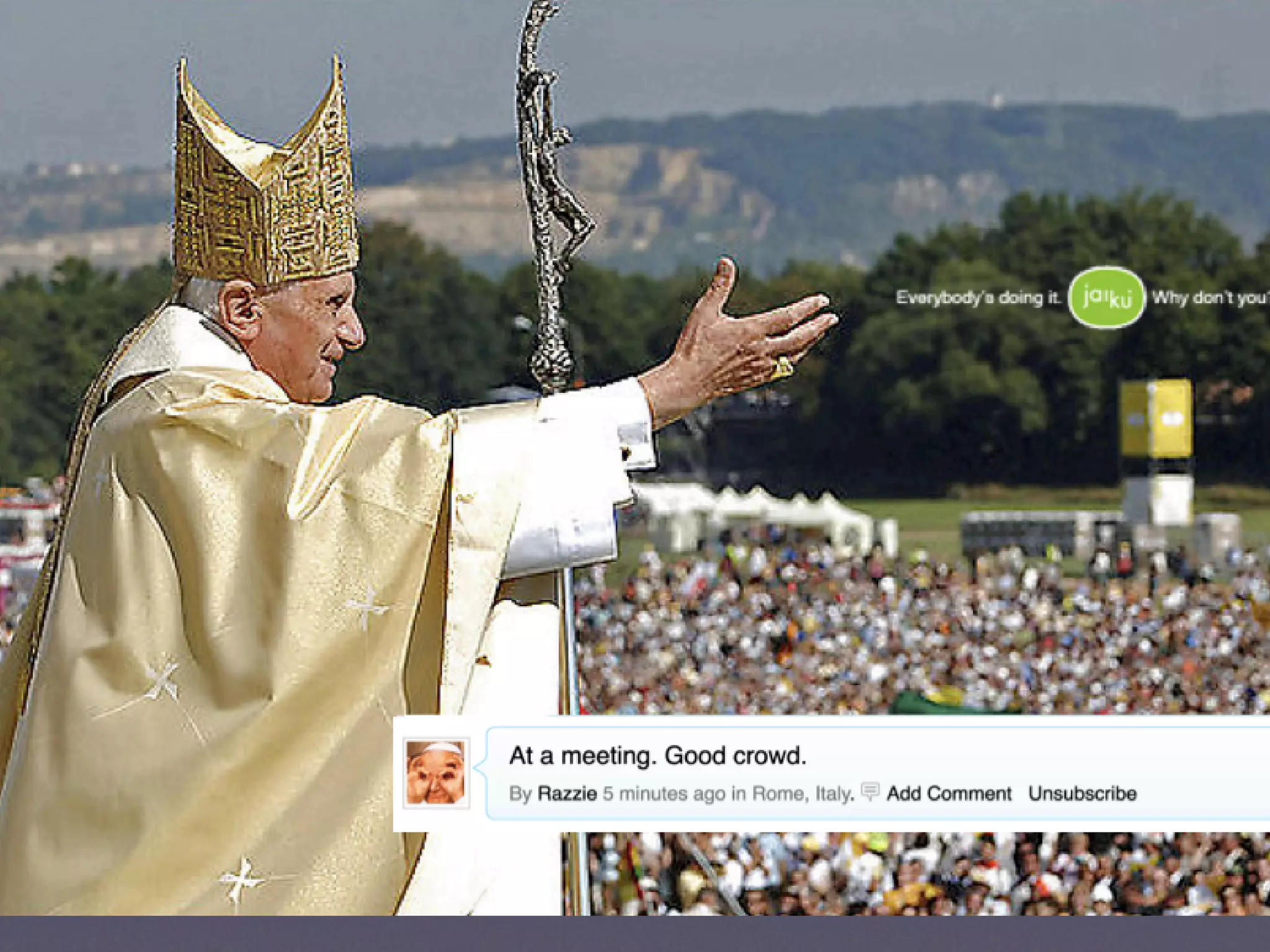 Microblogging: Tiny social objects. On the future of participatory media