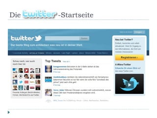 Microblogging - Twitter & Foursquare