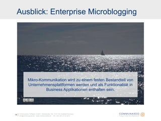 Microblogging im Projektmanagement