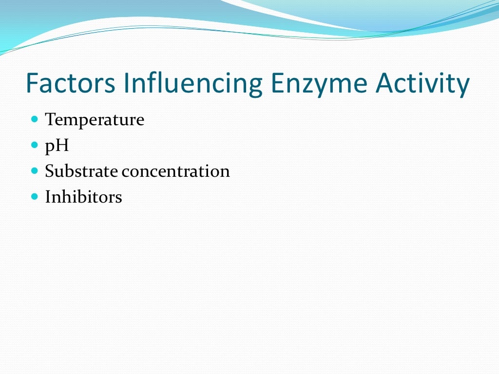 MIC310 (Microbial Physiology) Chapter 4 Enzymes