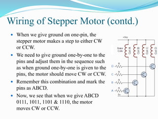 Micro c lab5(stepper-motor) | PPT