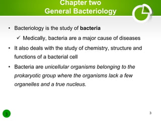 Micro Chapter 2 - General bacteriology for PH (1). PDFs men's | PDF