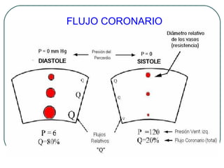 FLUJO CORONARIO
 