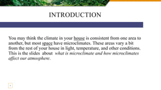 Microclimate | PPTX