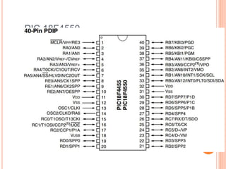 PIC 18F4550
 