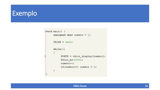 Exemplo

Fábio Souza

10

 