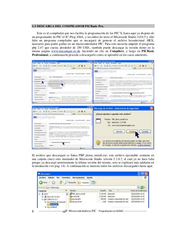 Microcontroladores Pic Basic Carlos A Reyes - 