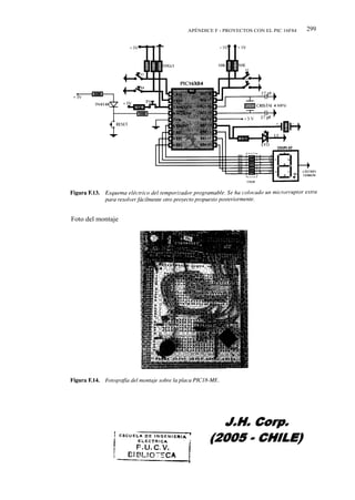 APÉNDICE F - PROYECTOS CON EL PIC 16F84   299




Foto del montaje
 