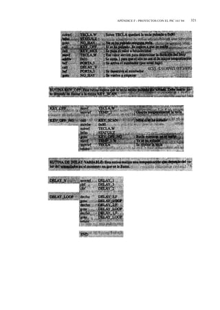 APÉNDICE F - PROYECTOS CON EL PIC 161`84   321
 