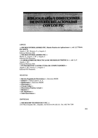 LIBROS




REVISTAS




EMPRESAS




           353
 