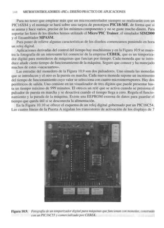 148   MICROCONTROLADORES «PIC». DISEÑO PRÁCTICO DE APLICACIONES
 