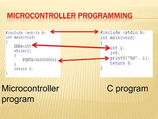 Microcontroller presentation | PPTX