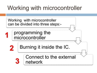 Microcontroller presentation | PPTX