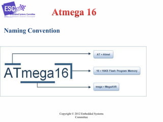 Copyright © 2012 Embedded Systems
Committee
Naming Convention
 