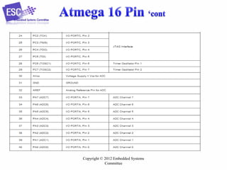 Copyright © 2012 Embedded Systems
Committee
 