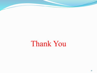 Thank You
18
 