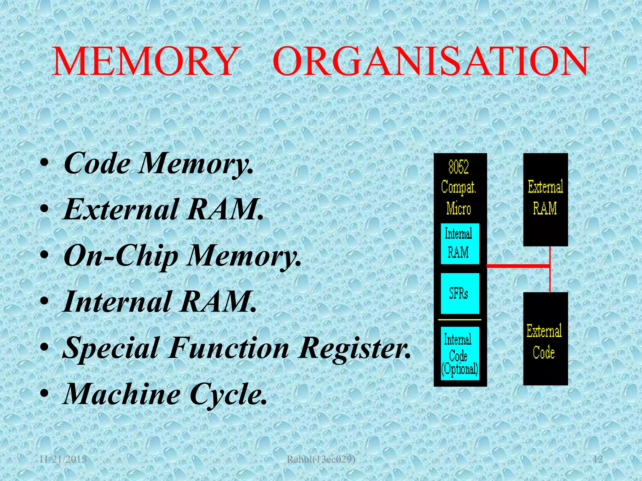 8051 Microcontroller ppt | PPT