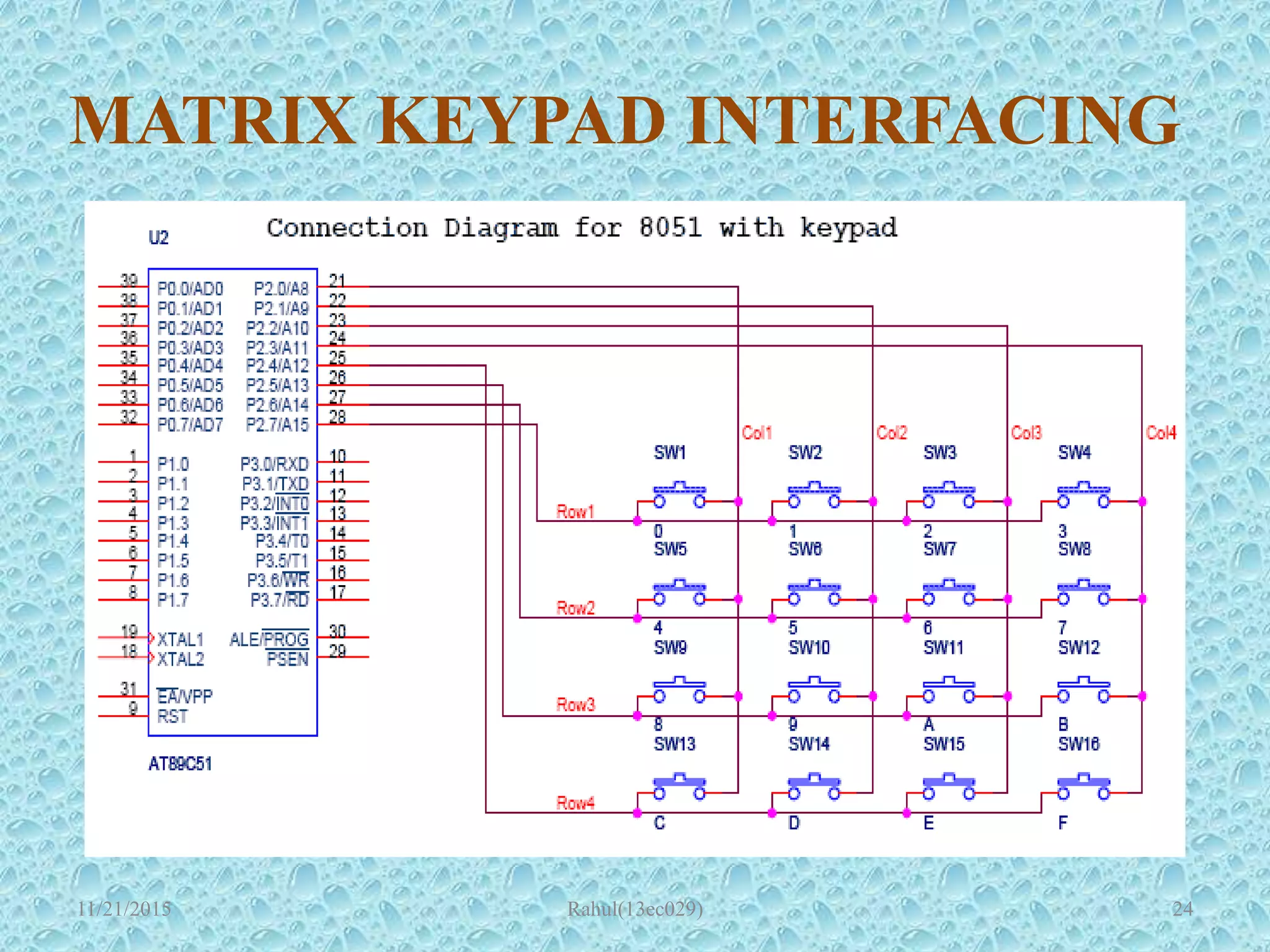 8051 Microcontroller ppt | PPTX