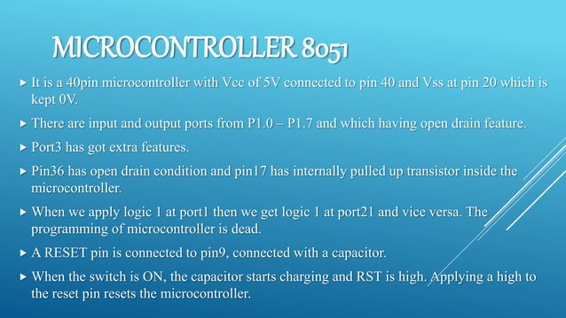 Microcontroller Assignment Help Ppt