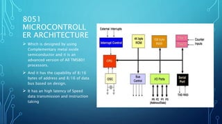 Micro controller | PPTX