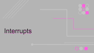 Interrupts
Interrupts
 