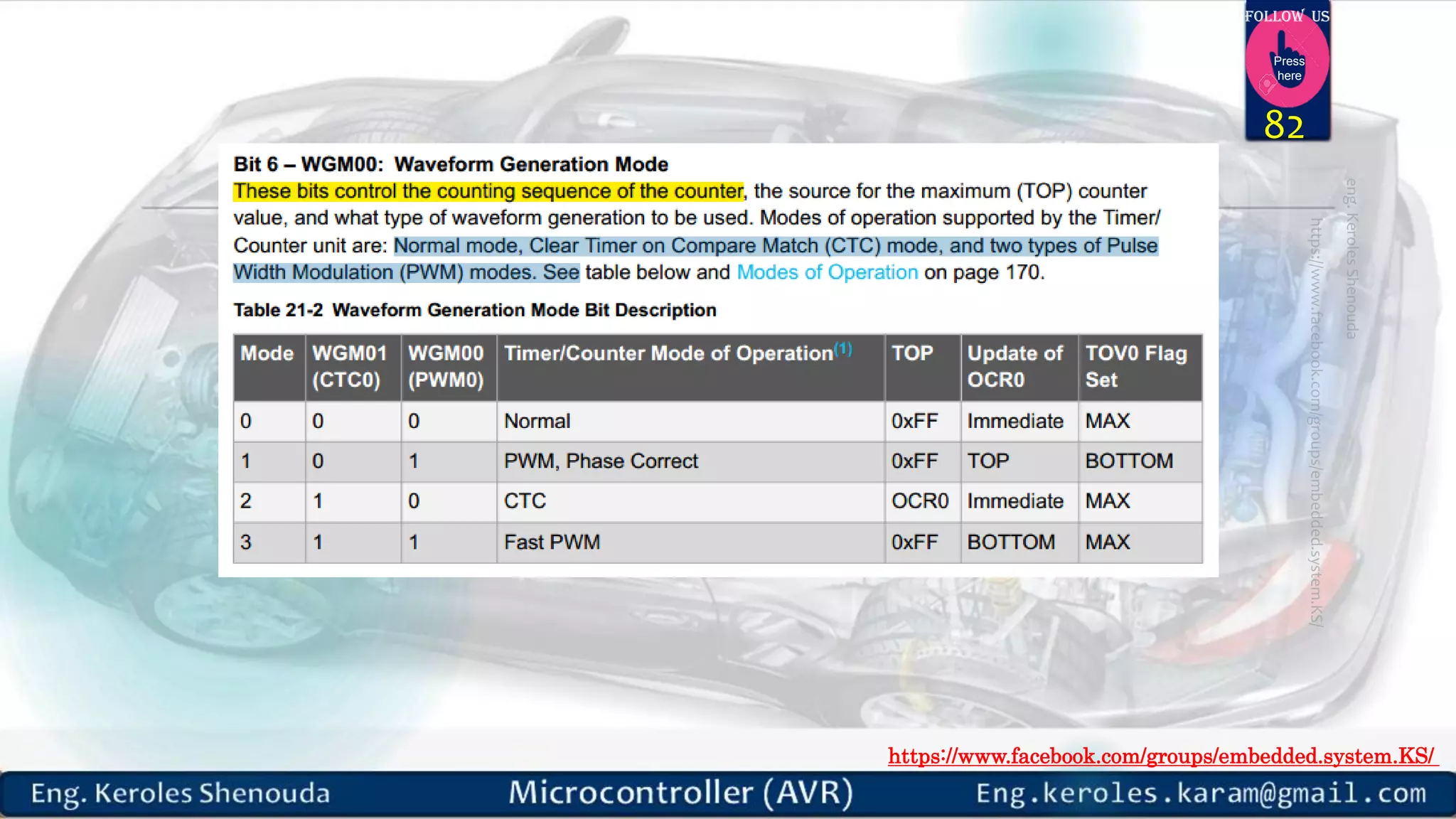 https://www.facebook.com/groups/embedded.system.KS/ Follow us Press here 82 