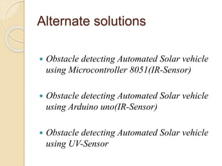 Microcontroller Solar Balls Microcontroller solar car | PPTX