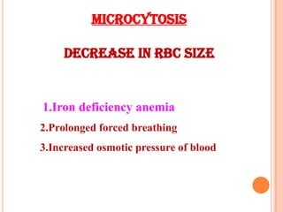 Microcytic Hypochromic Anaemias, Iron Deficiency Anaemia | PPT