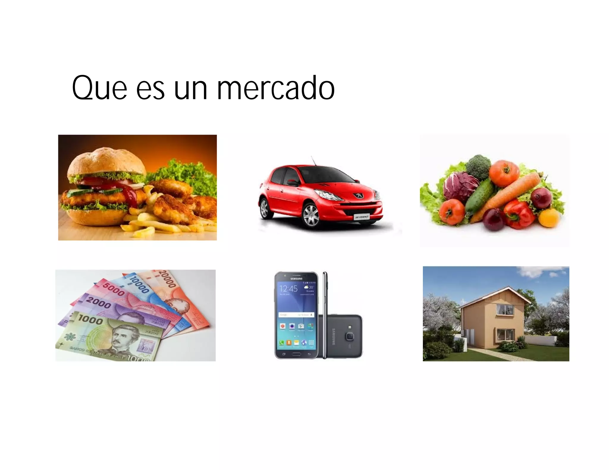 Que es un mercado