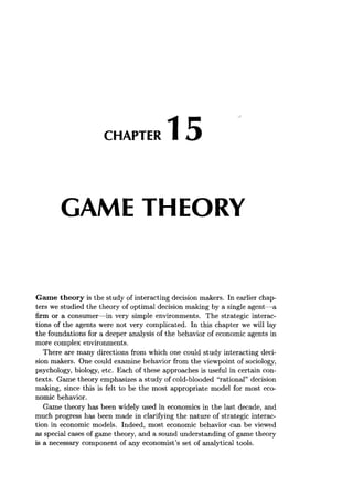 Microeconomic analysis 3d hal varian