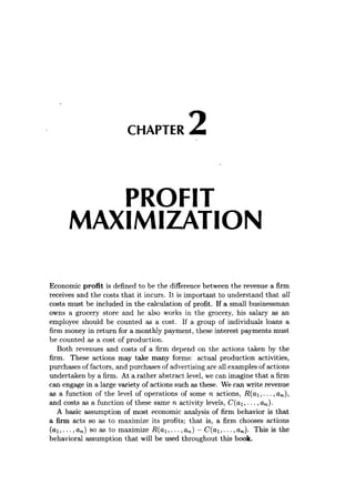 Microeconomic analysis 3d hal varian