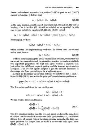 Microeconomic analysis 3d hal varian