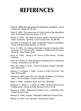 Microeconomic analysis 3d hal varian