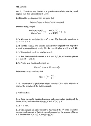 Microeconomic analysis 3d hal varian