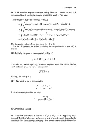 Microeconomic analysis 3d hal varian