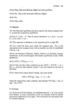 Microeconomic analysis 3d hal varian