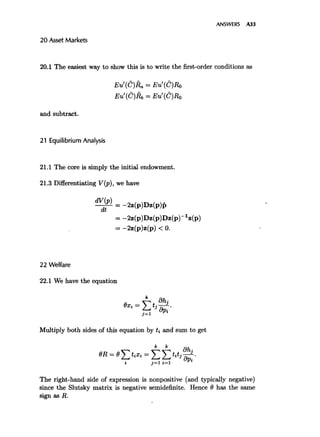 Microeconomic analysis 3d hal varian