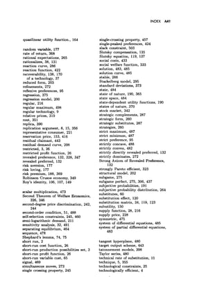 Microeconomic analysis 3d hal varian