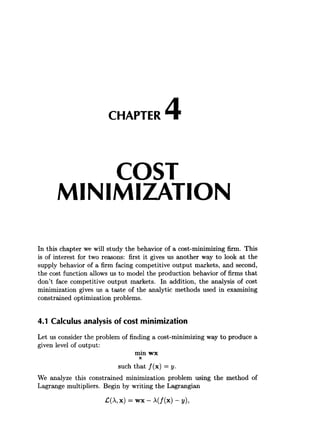 Microeconomic analysis 3d hal varian