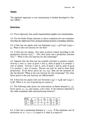 Microeconomic analysis 3d hal varian