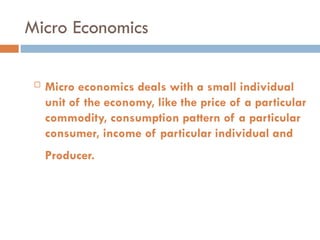 Intro Micro Economics notes chapter 1 .ppt