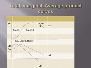 TP Stage
III TP
Stage I Stage II
No, Labout Hours
MP
/A
P
AP
MP
 