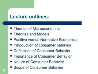Microeconomics lecture.2 | PPT