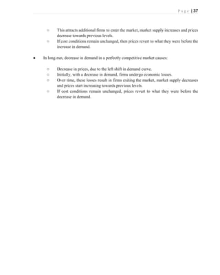 solved question 3 in competitive market theory, a... Microeconomics lecture notes | PDF