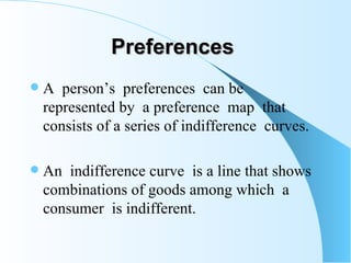 Preference. Sign Micro economics slides | PPT