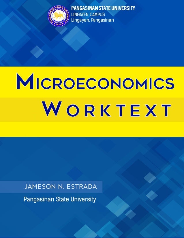 Microeconomics Workbook - 