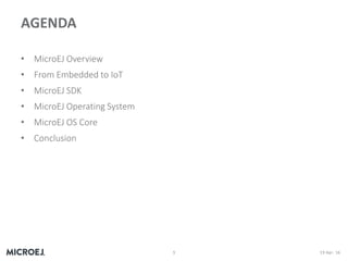 MicroEJ OS for IoT devices | PDF