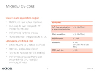 MicroEJ OS for IoT devices | PDF
